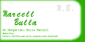 marcell bulla business card